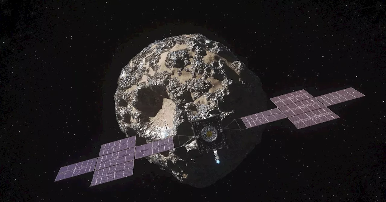 NASA's Psyche spacecraft launches on first mission ever to a metal-rich asteroid