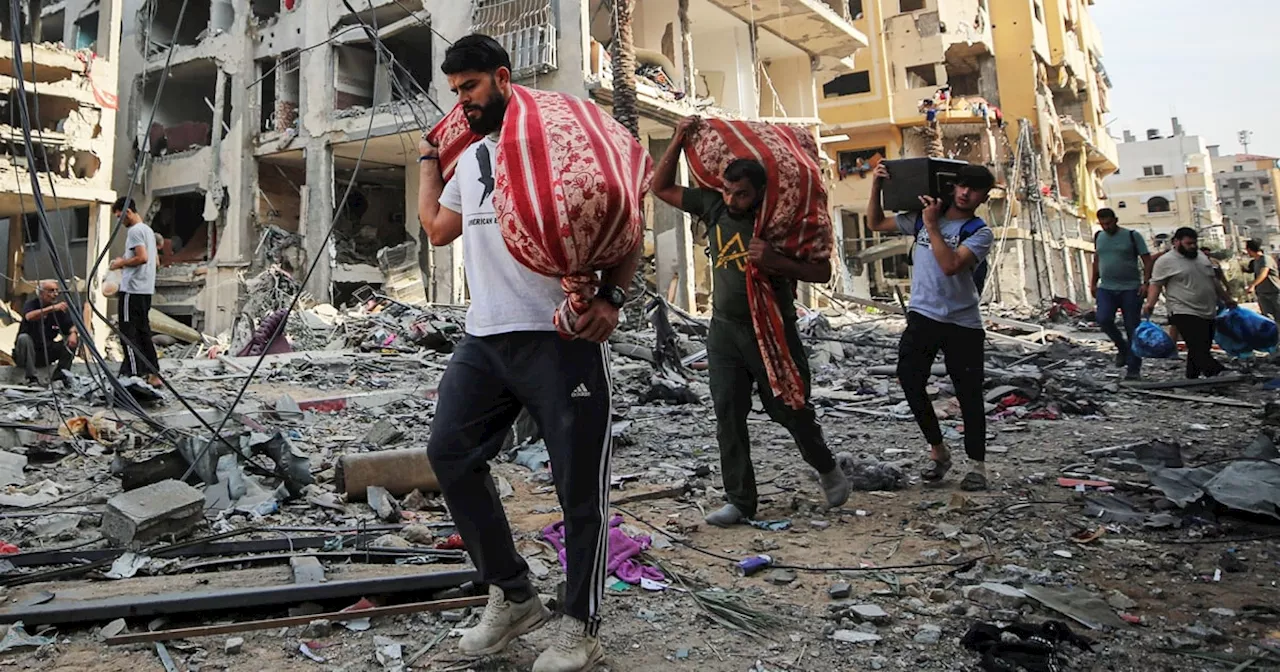 Under threats of a ground invasion, Gaza residents desperately seek safety but options are dire