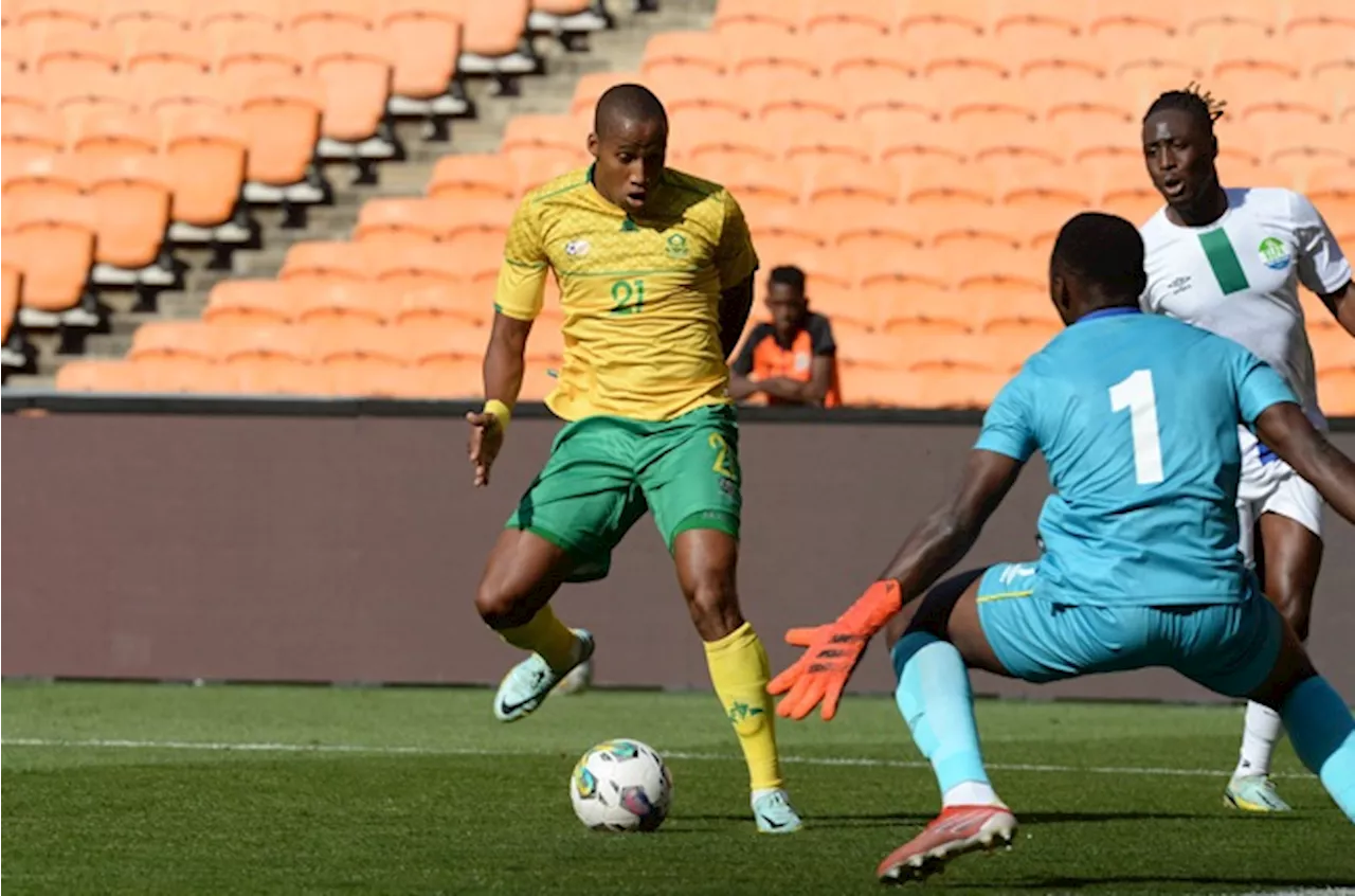 Mayambela believes there is 'a lot to come' from current Bafana Bafana generation