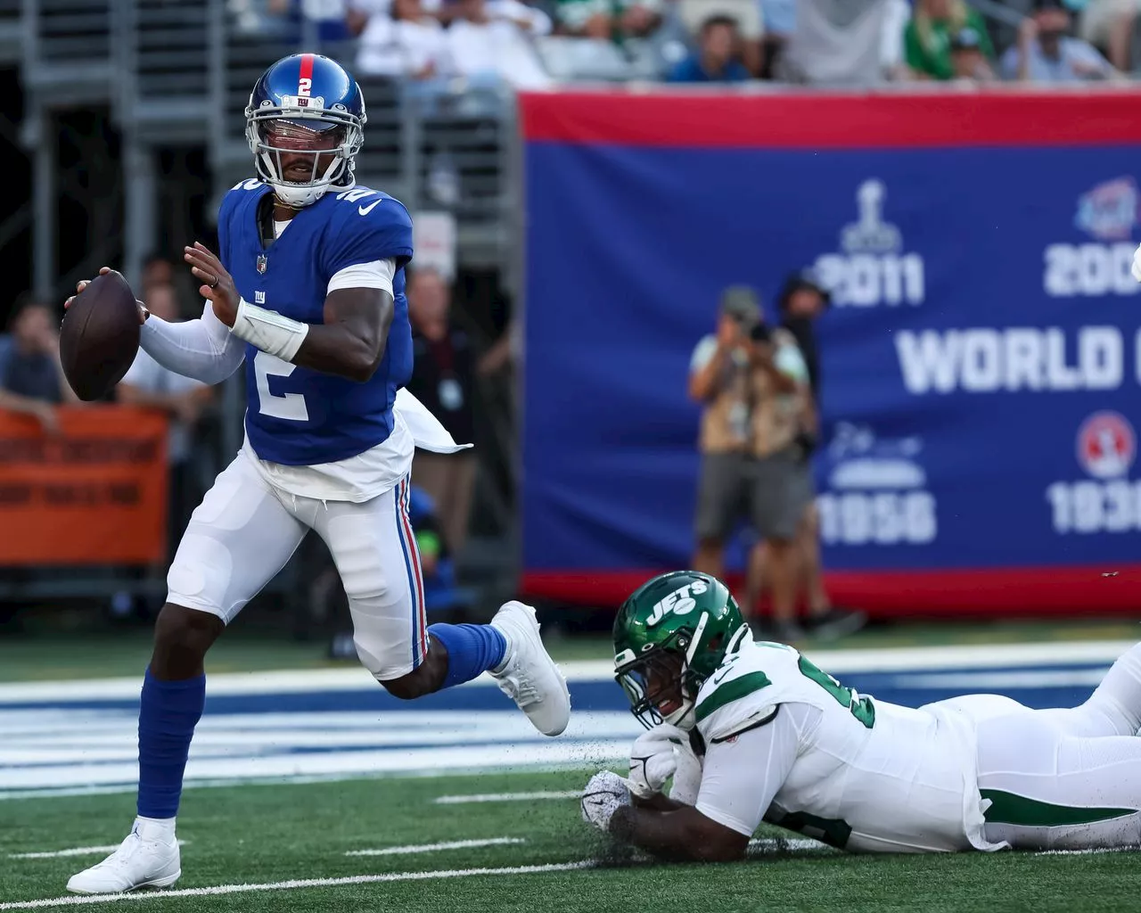 Giants injury report: Daniel Jones among three offensive starters out against Bills