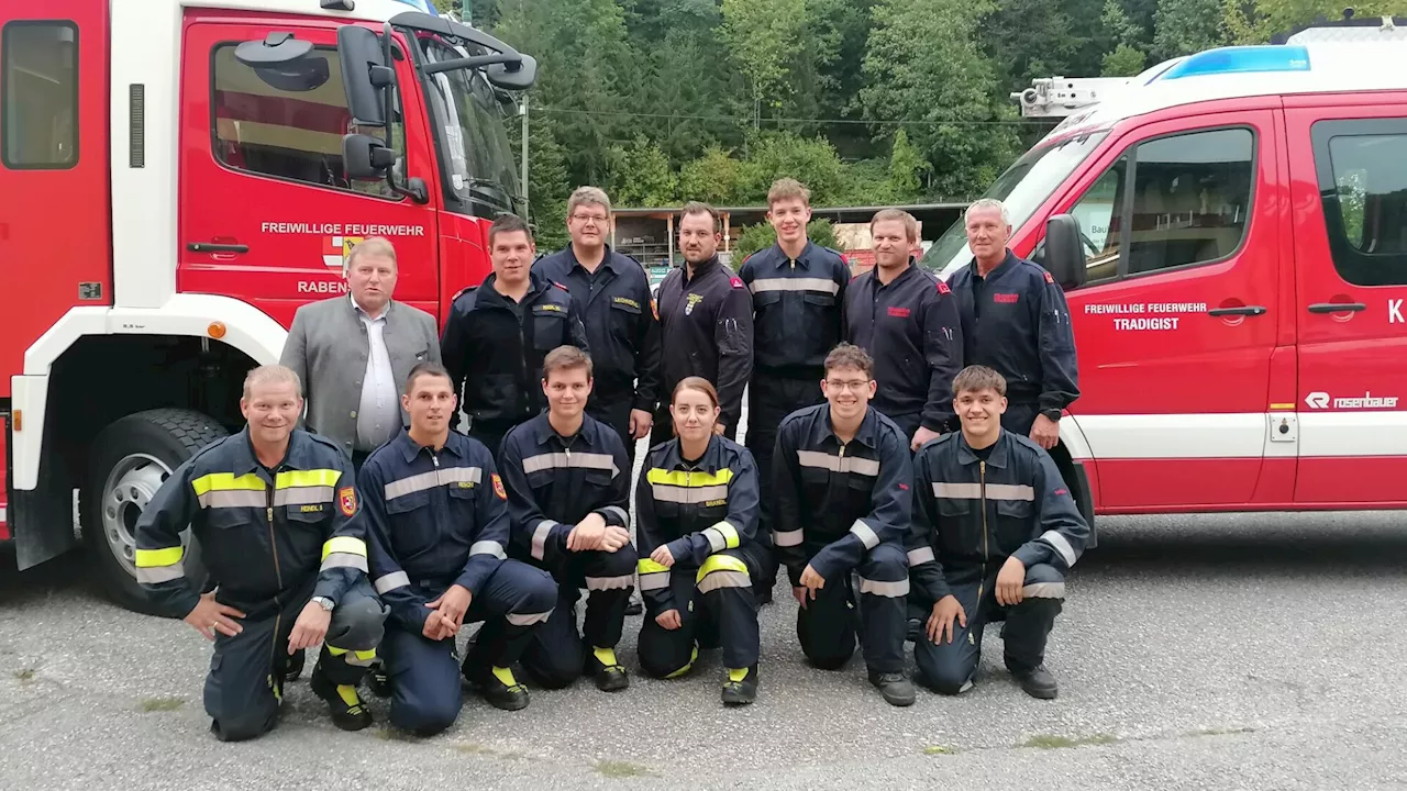 Feuerwehrmitglieder absolvierten Truppmann-Ausbildung erfolgreich