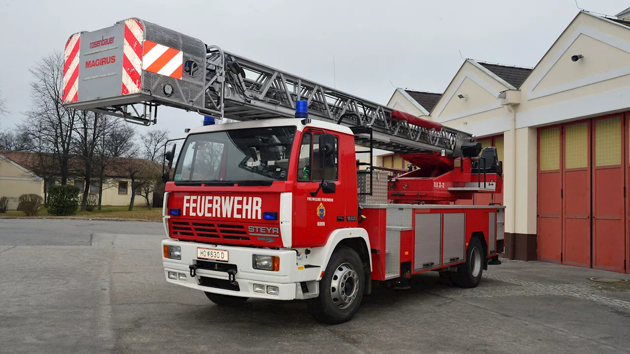 Tulln verleiht Drehleiter an Horn