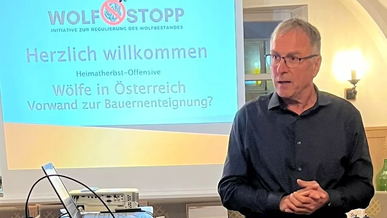 Wieselburg: FPÖ lud zur Info-Veranstaltung zum Thema Wolf