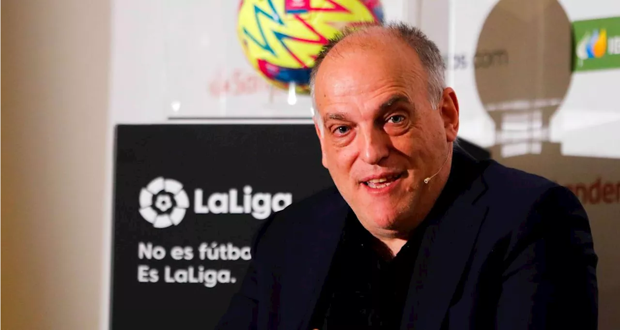 Tebas découpe encore le PSG et l'Arabie Saoudite, et explique le Mercato du Barça