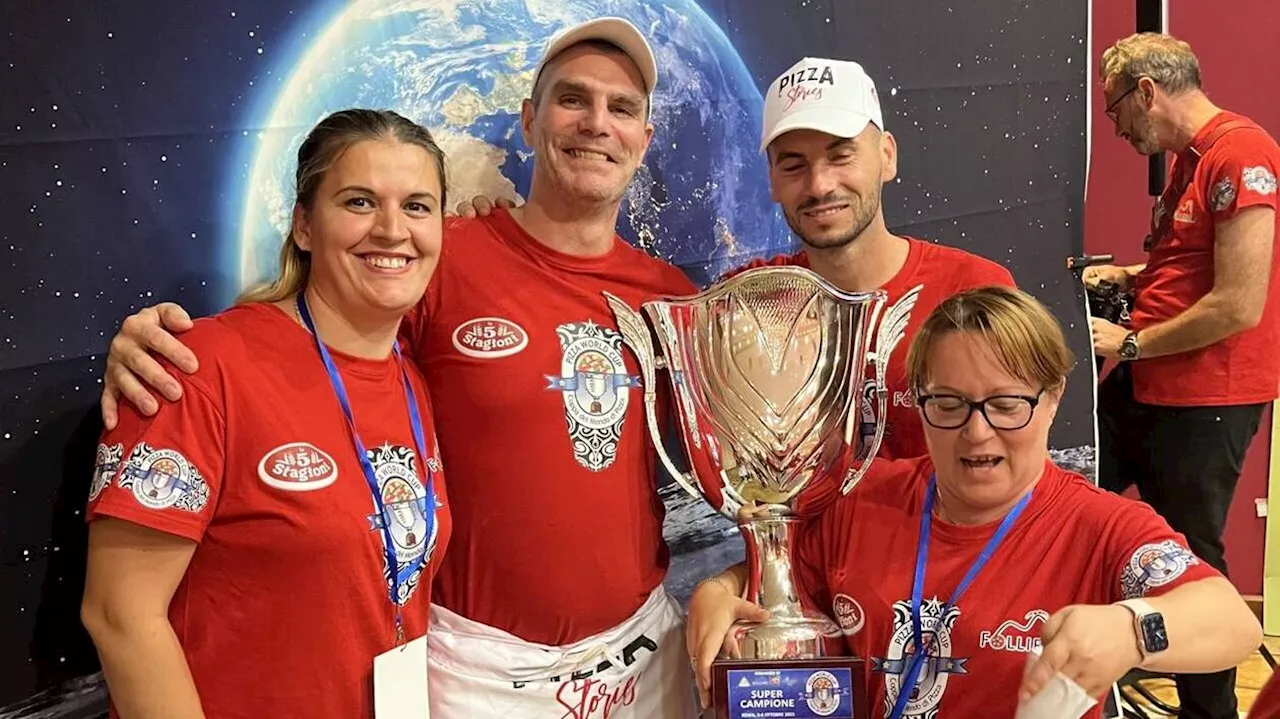 Sacré « super champion du monde », ce pizzaïolo français croule sous les commandes