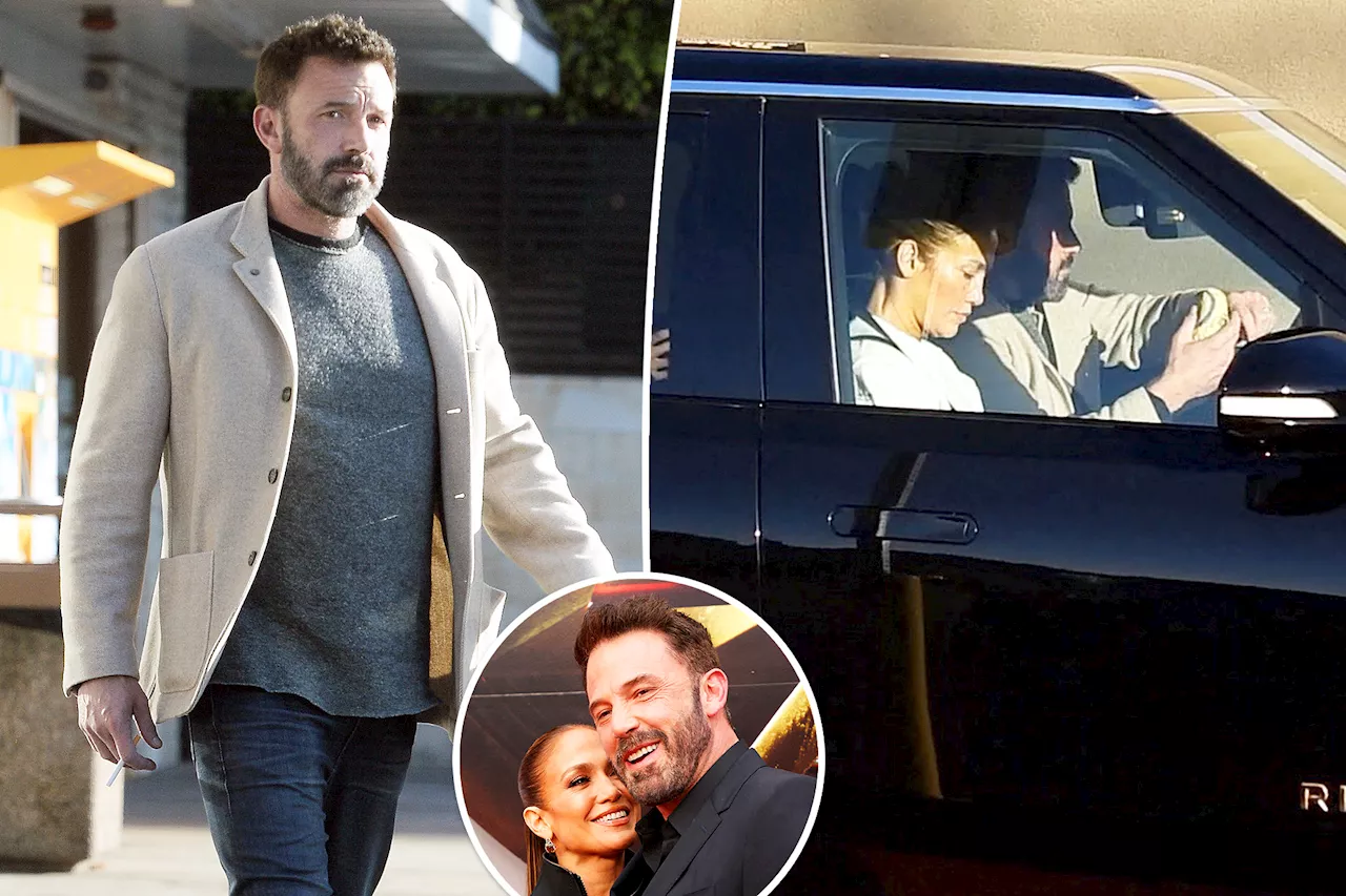 Ben Affleck and Jennifer Lopez go on another McDonald's run