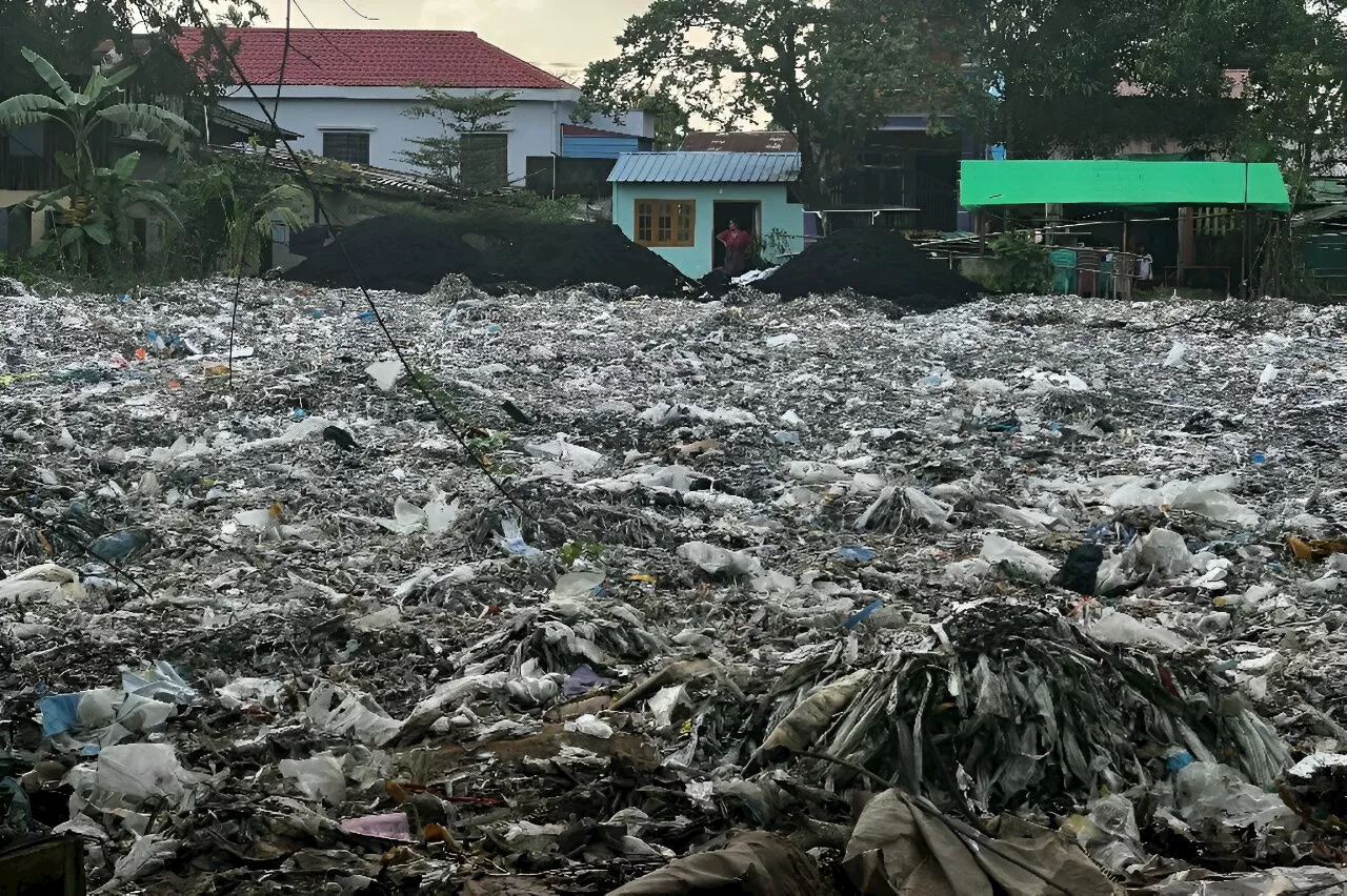 'Licence to hide': Western plastic waste dumped in Myanmar