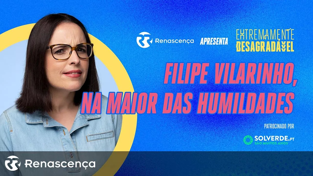 Joana Marques apresenta-nos Filipe Vilarinho: 'Parece-me ter ficado na fase de caçador recolector'