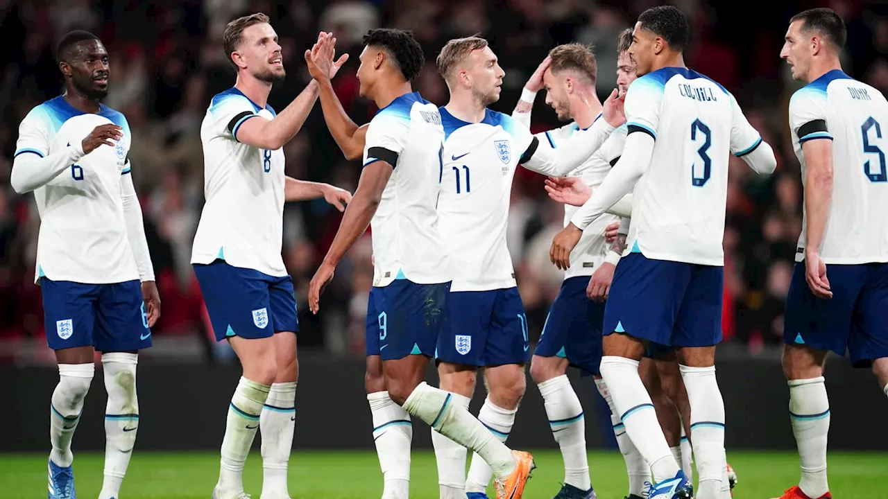 Amical: l'Angleterre bat l'Australie avec ses réservistes