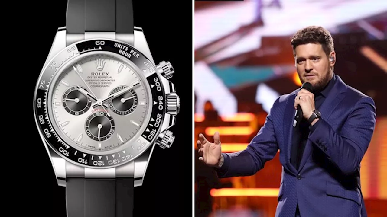 Michael Bublé Rocked a Sleek New Rolex Daytona on Stage in Mexico