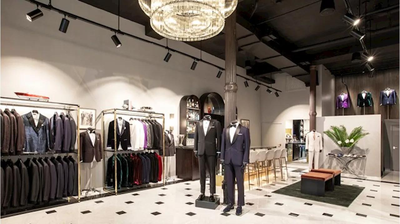 The Groom Shop in N.Y.C. Crafts Tailored Suiting Just for...Grooms