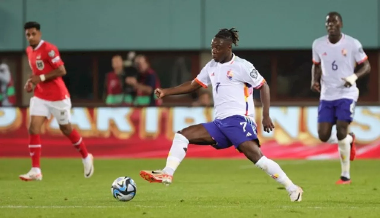 'Objectif atteint' pour Jérémy Doku et les Diables, qualifiés pour l'Euro