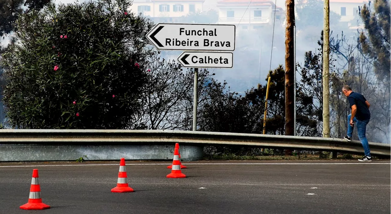 Mais de 60 operacionais do continente reforçam combate às chamas na Madeira