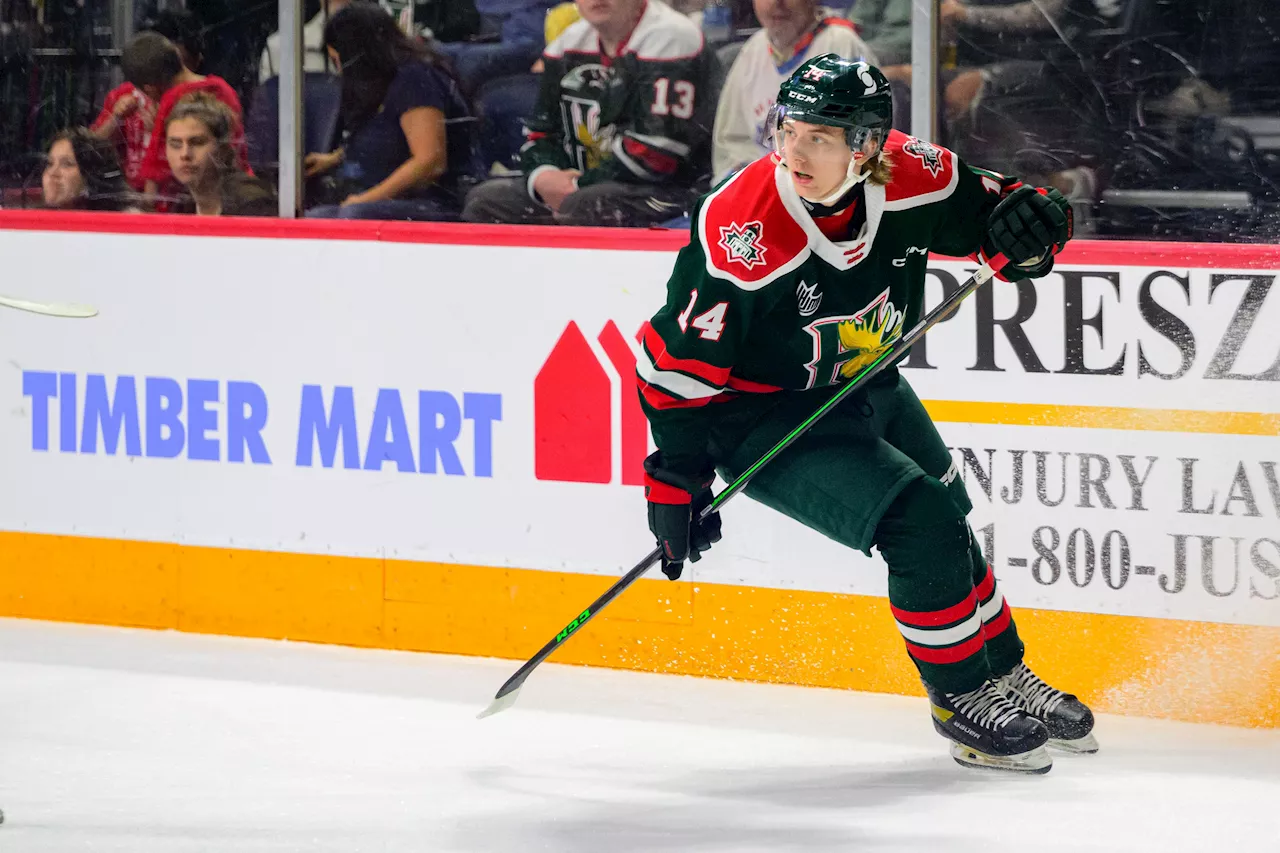 Mooseheads win sixth in a row but lose Logan Crosby to injury