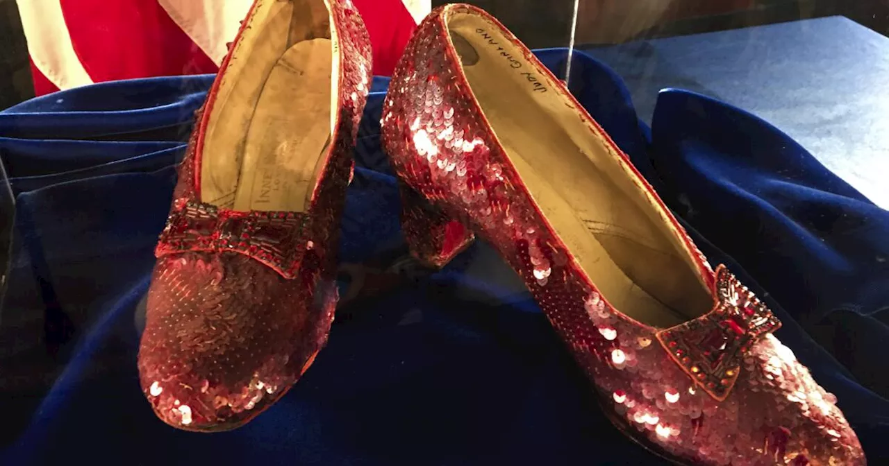 Man charged with stealing 'Wizard of Oz' slippers from Minnesota museum expected to plead guilty