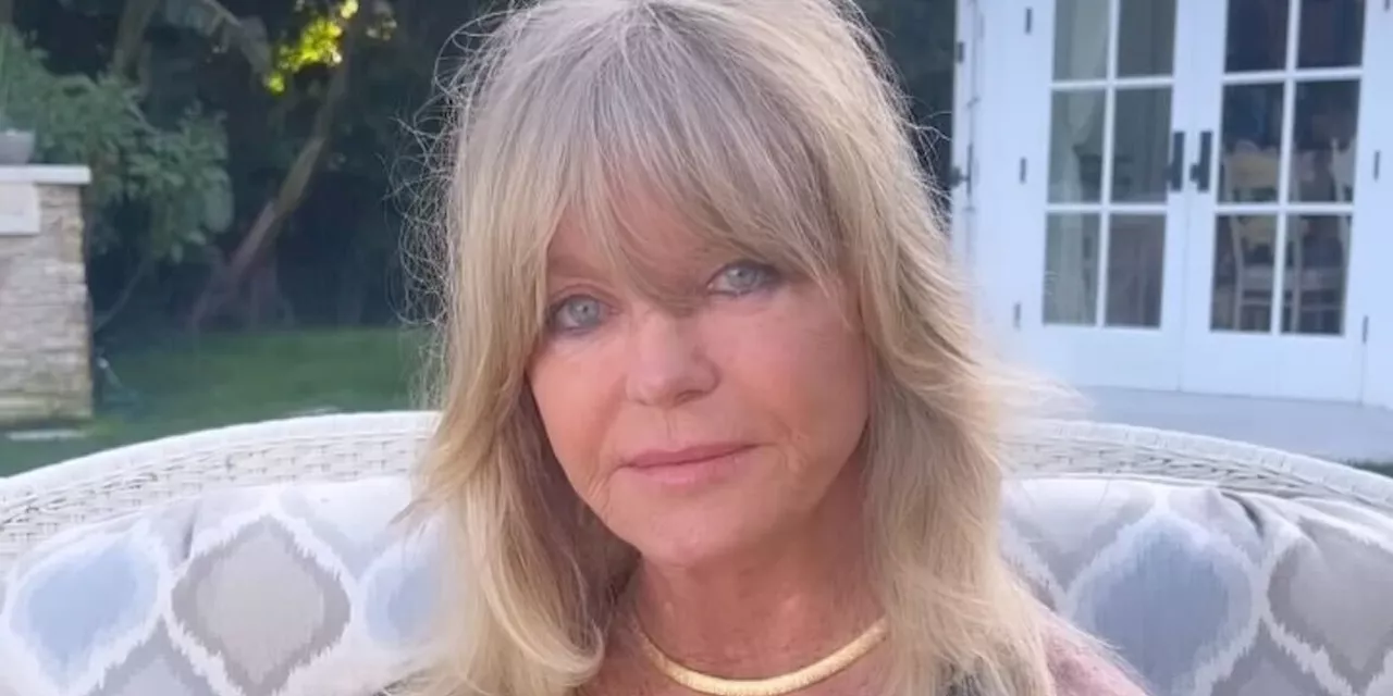 Goldie Hawn Made an Adorable Video to Remind You to Take Care of Yourself