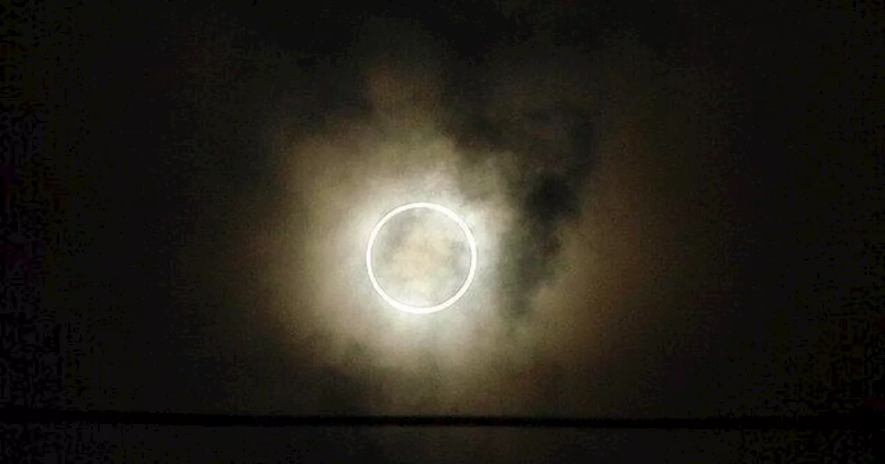 Clouds could obscure SF's view of 'ring of fire'