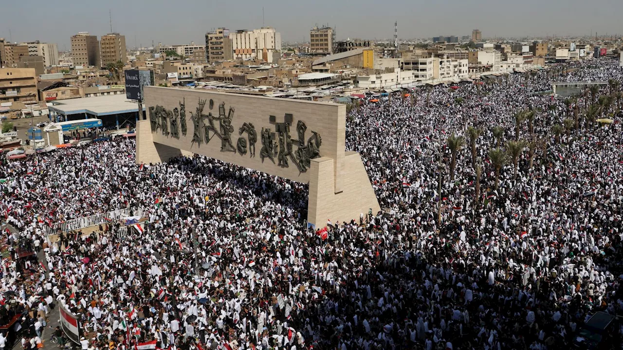 Israel-Hamas war: Protesters take to streets around the world to show support for Palestinians