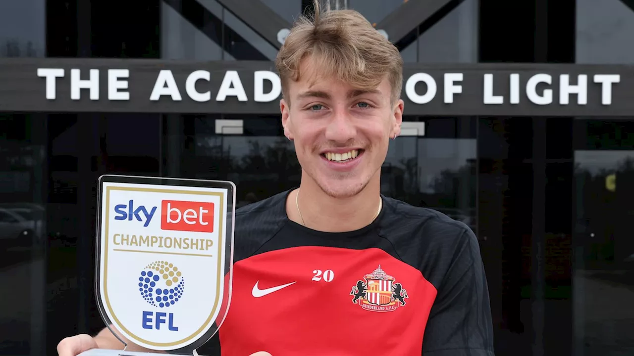 Sunderland's Jack Clarke, Ipswich's Kieran McKenna win Sky Bet Championship September awards