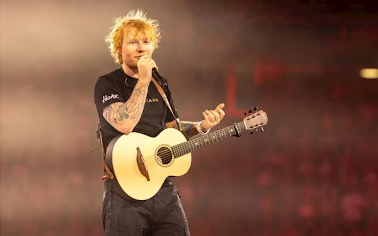 Ed Sheeran, in concerto al Lucca Summer Festival 2024 per l'unica data italiana