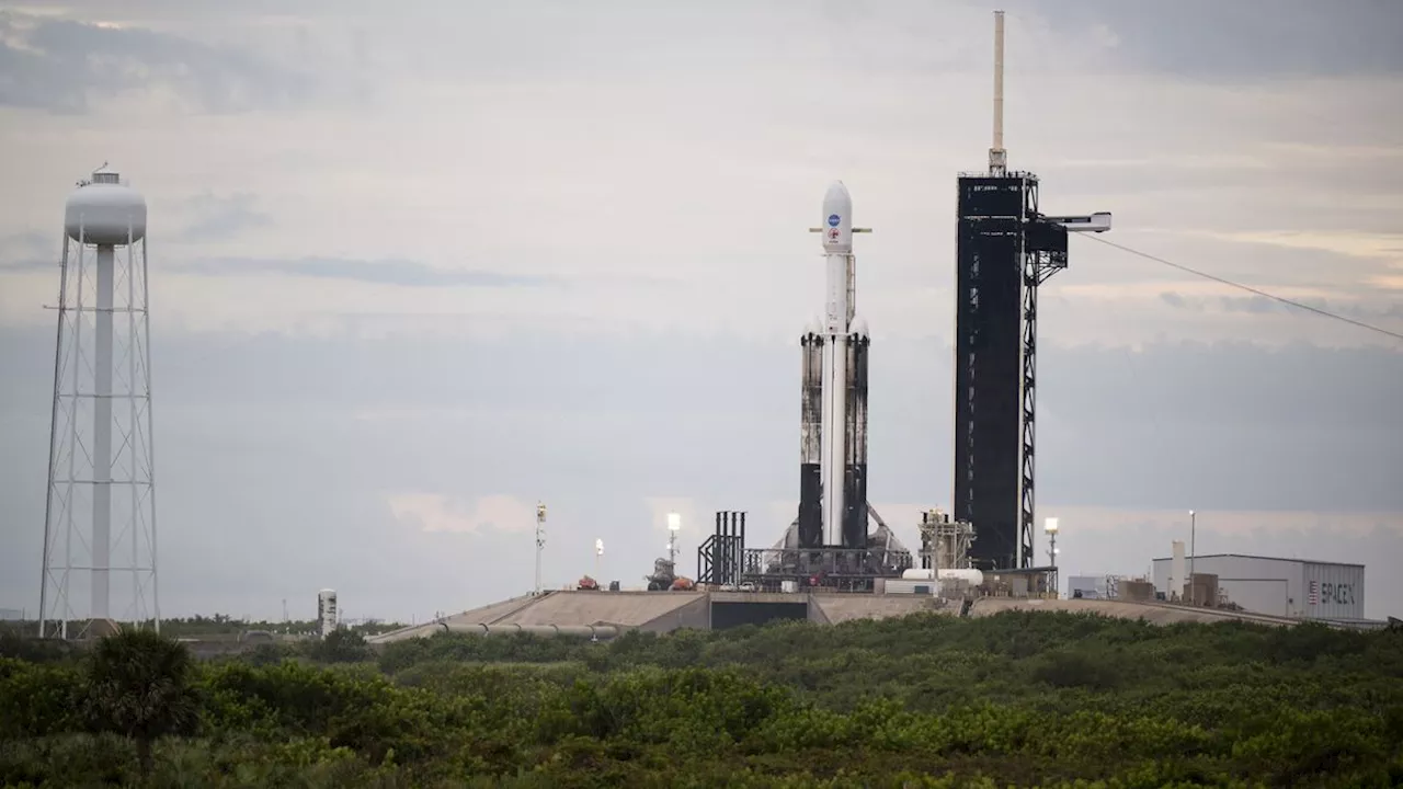 Watch SpaceX Falcon Heavy rocket launch NASA's Psyche asteroid mission today