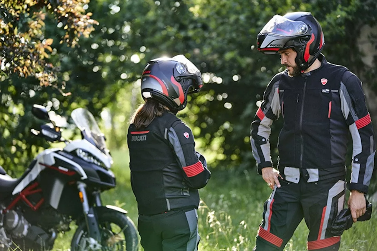 Für Ducati-Fahrer: Neue Jacke mit Airbag-Technik