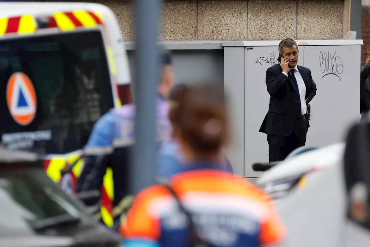 Attaque au couteau à Arras : « On se doutait de quelque chose », affirme Gérald Darmanin