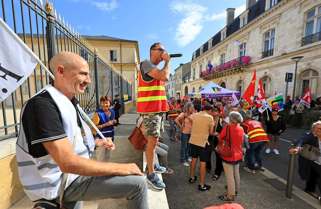 Vidéo. À Mont-de-Marsan, 220 personnes mobilisées à l’appel de l’intersyndicale