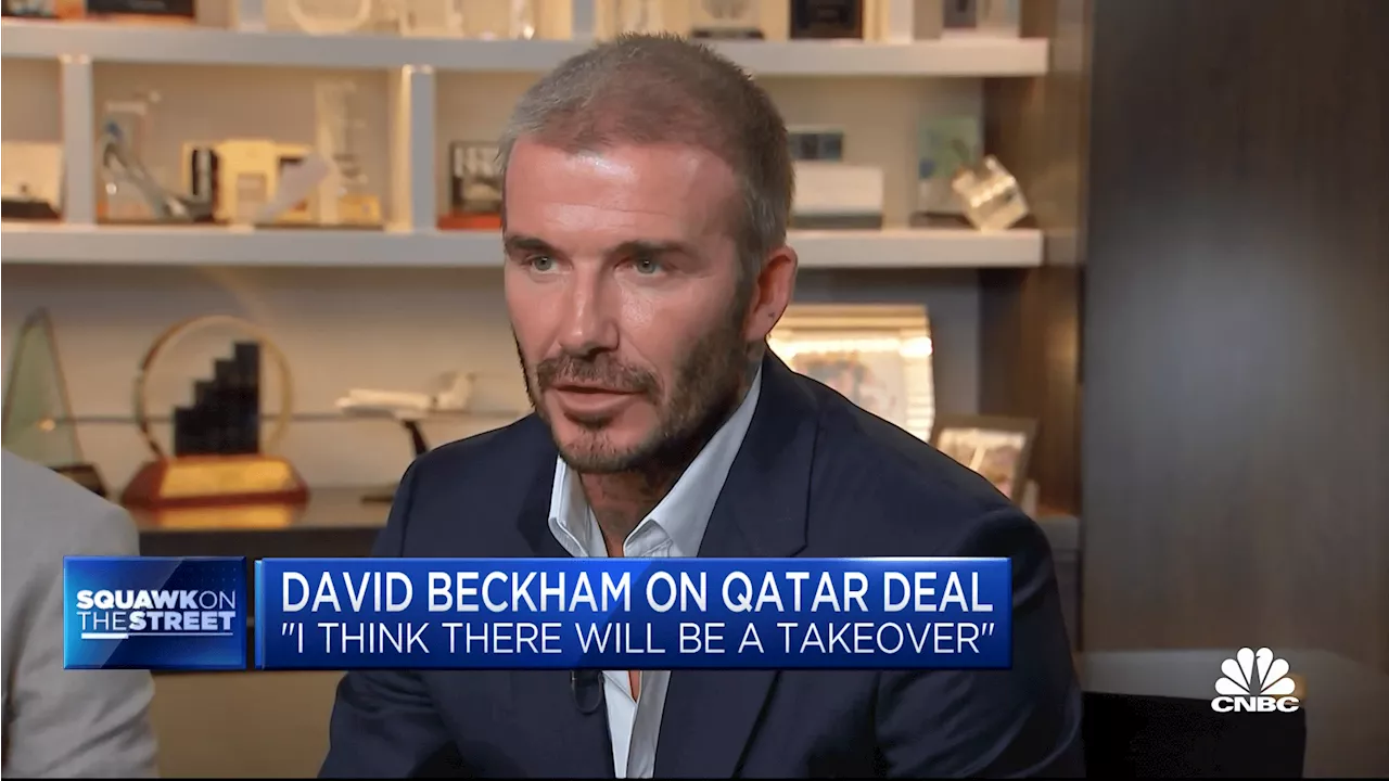 David Beckham gives public update on possible Manchester United takeover involvement...