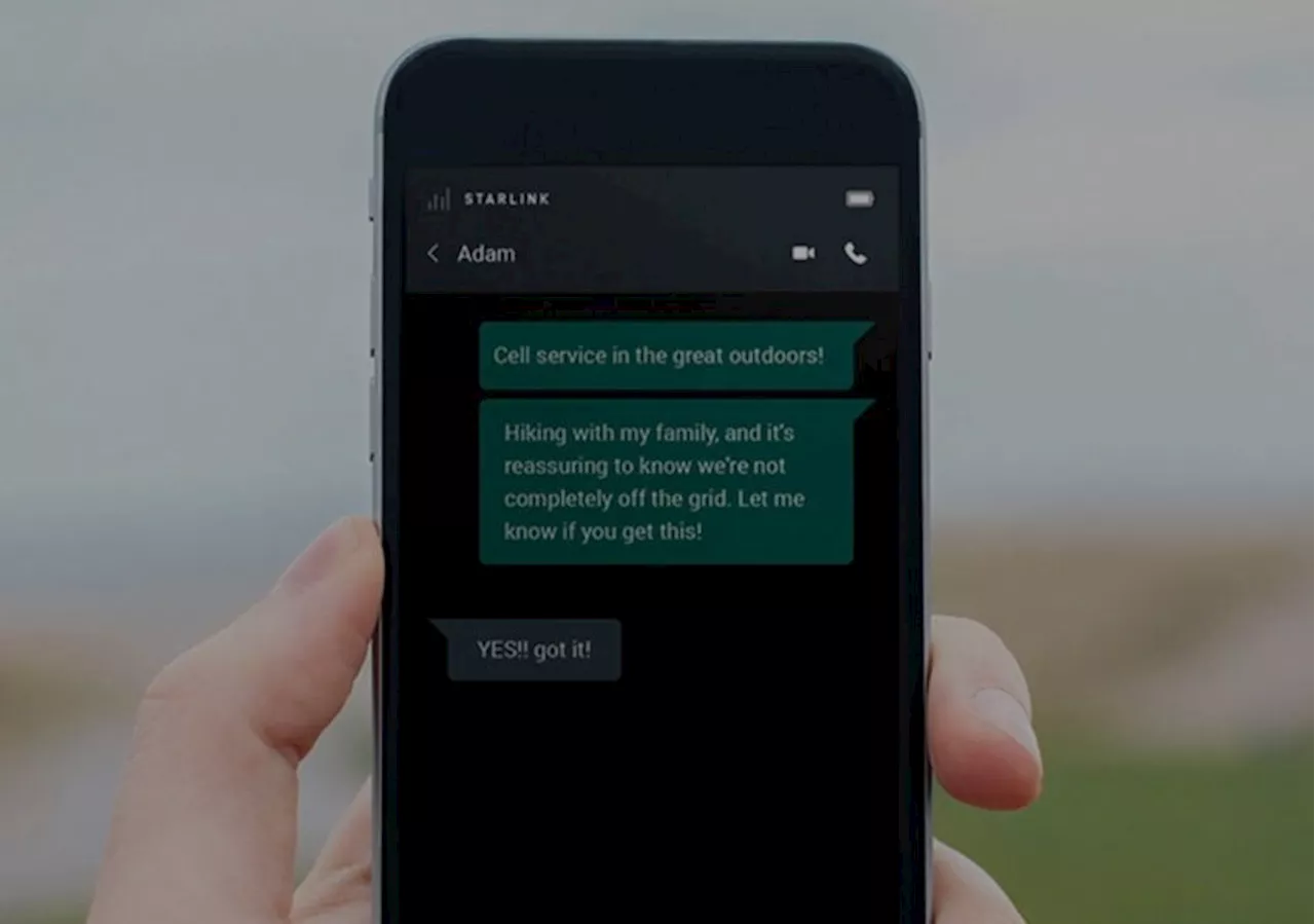 Starlink vai lançar internet via satélite para celulares com cobertura mundial