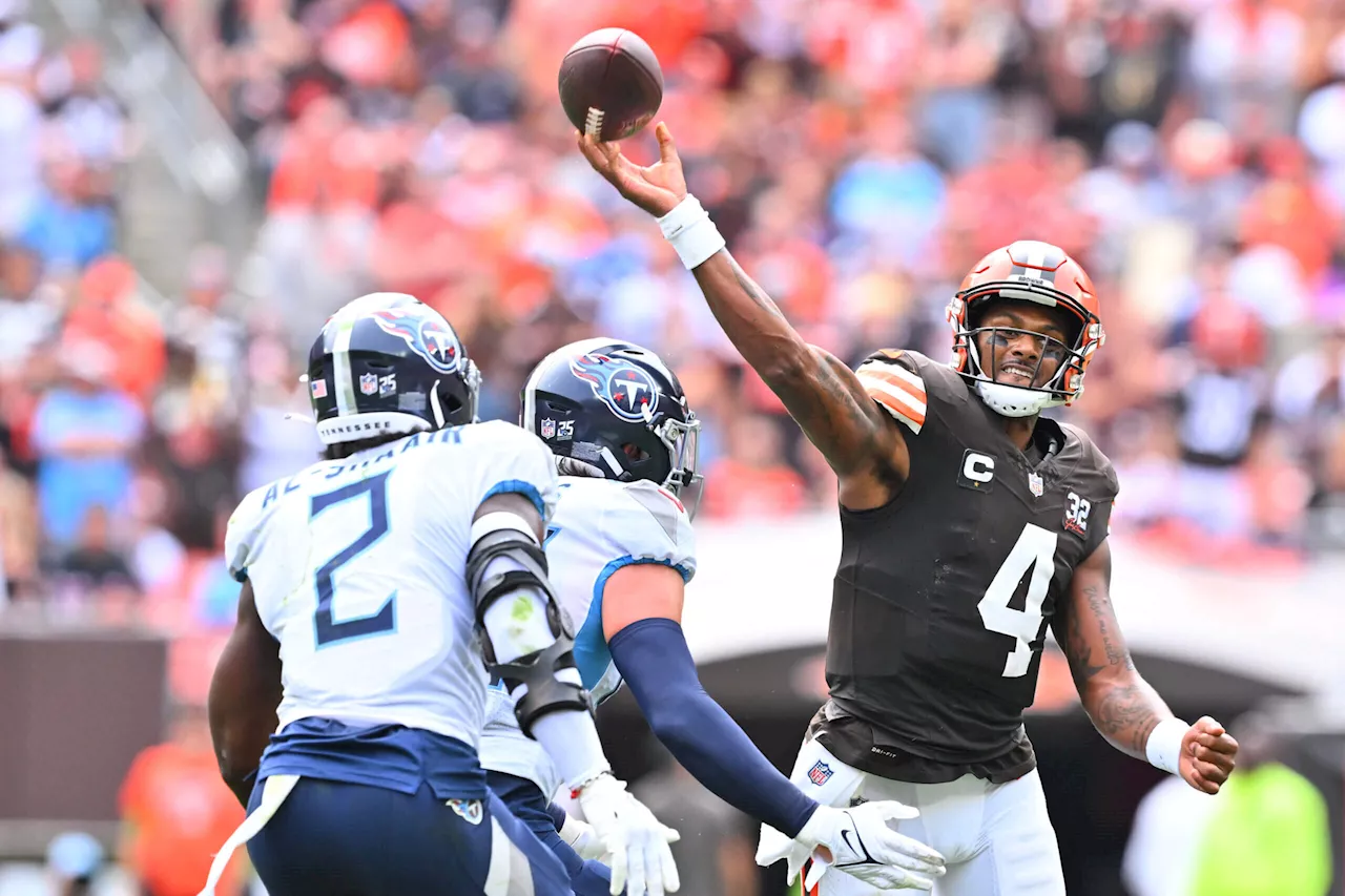 Browns QB Deshaun Watson out vs. 49ers: Why P.J. Walker will start