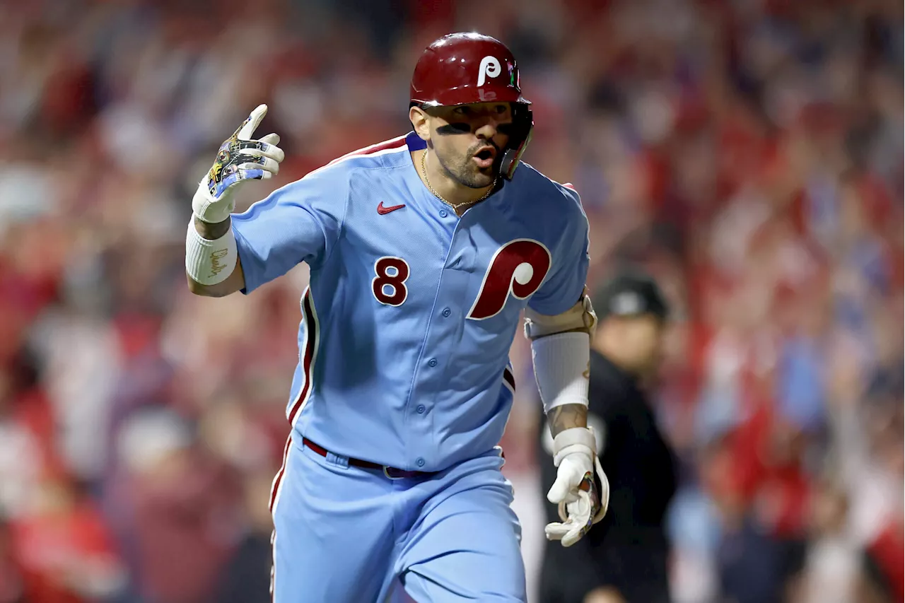 Nick Castellanos and Phillies bask in the view after beating Braves their way to reach NLCS