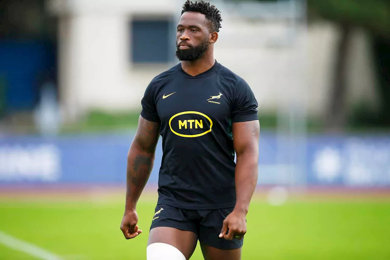 Springboks playing for 65 million people against France, says Siya Kolisi