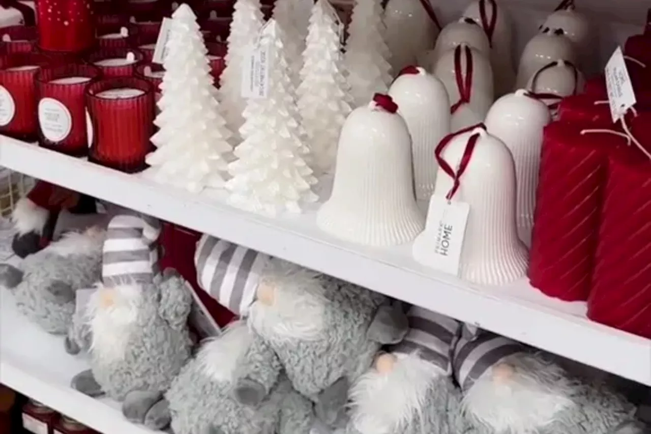 Shoppers scramble to Primark to check out the Christmas collection…there’s baubles, bedding & more & pri...