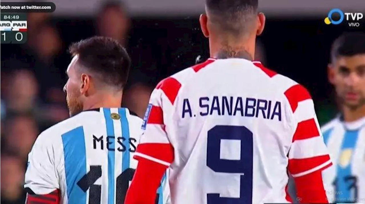 Pembelaan Antonio Sanabria Pemain yang Dituduh Meludahi Messi, Begini Kata Striker Paraguay