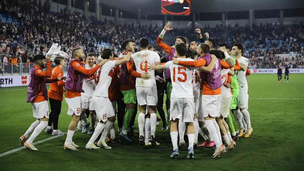 Türkiye beat Croatia 1-0 in away match, leads EURO 2024 qualifying group