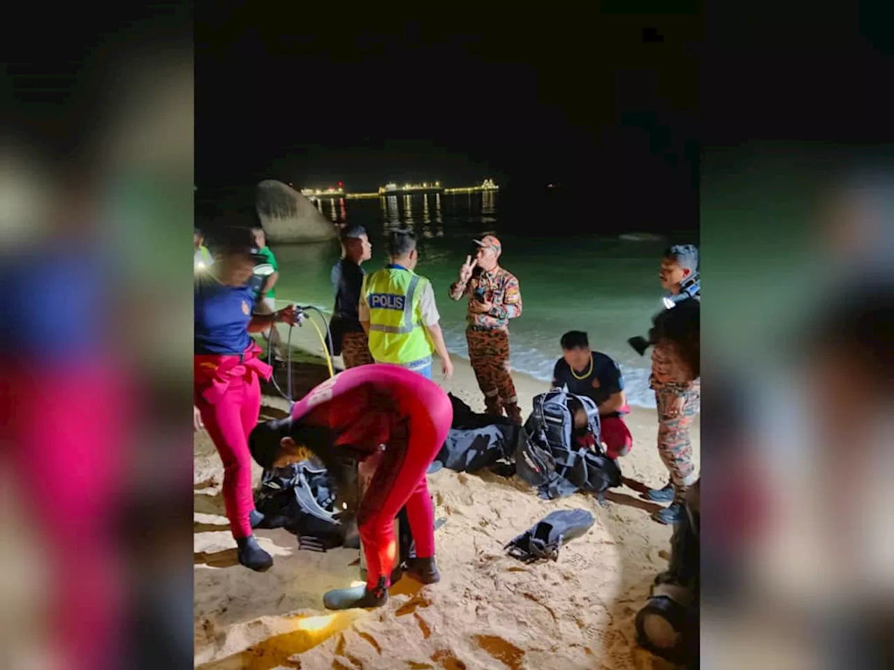 Niat rai guru pelatih berubah tragedi, pelajar lemas di Pantai Mutiara