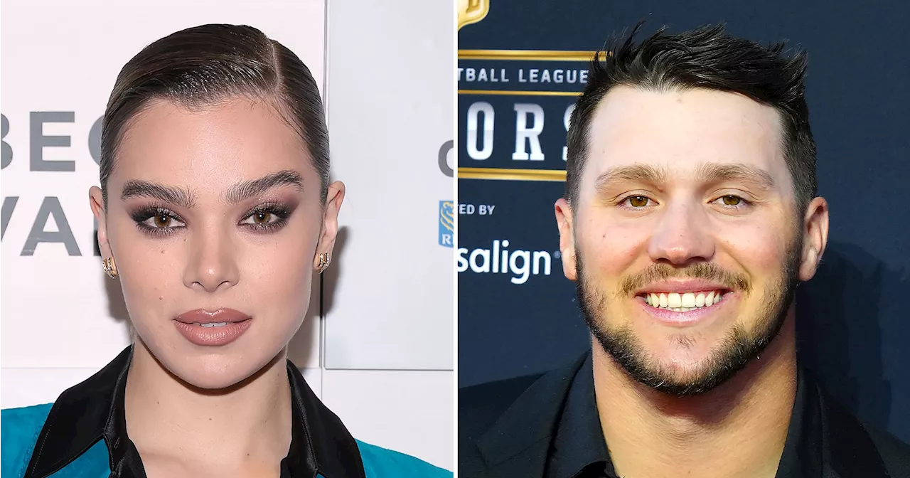 Hailee Steinfeld and Josh Allen Spotted at Buffalo Sabres Hockey Game