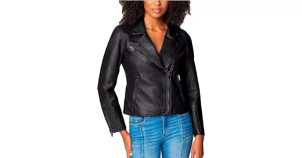 Shop This Popular Blank NYC Vegan Leather Jacket on Sale