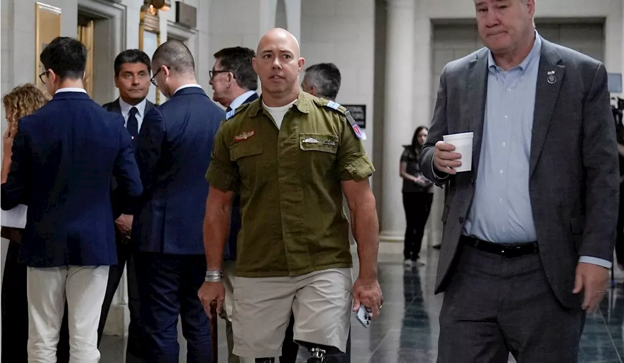 Rep. Brian Mast dons Israeli military uniform in Capitol