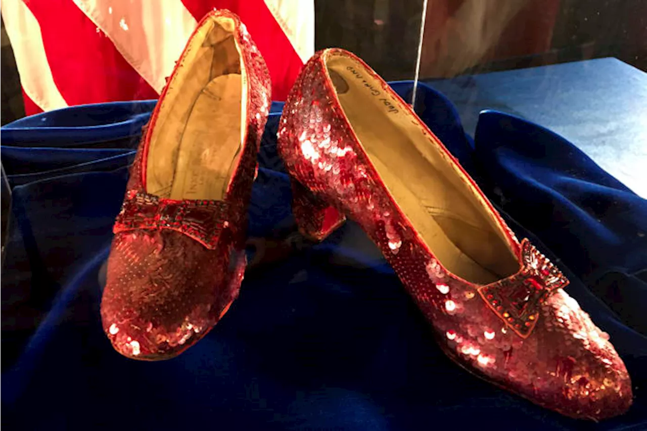 Man charged with stealing 'Wizard of Oz' slippers from Minnesota museum expected to plead guilty