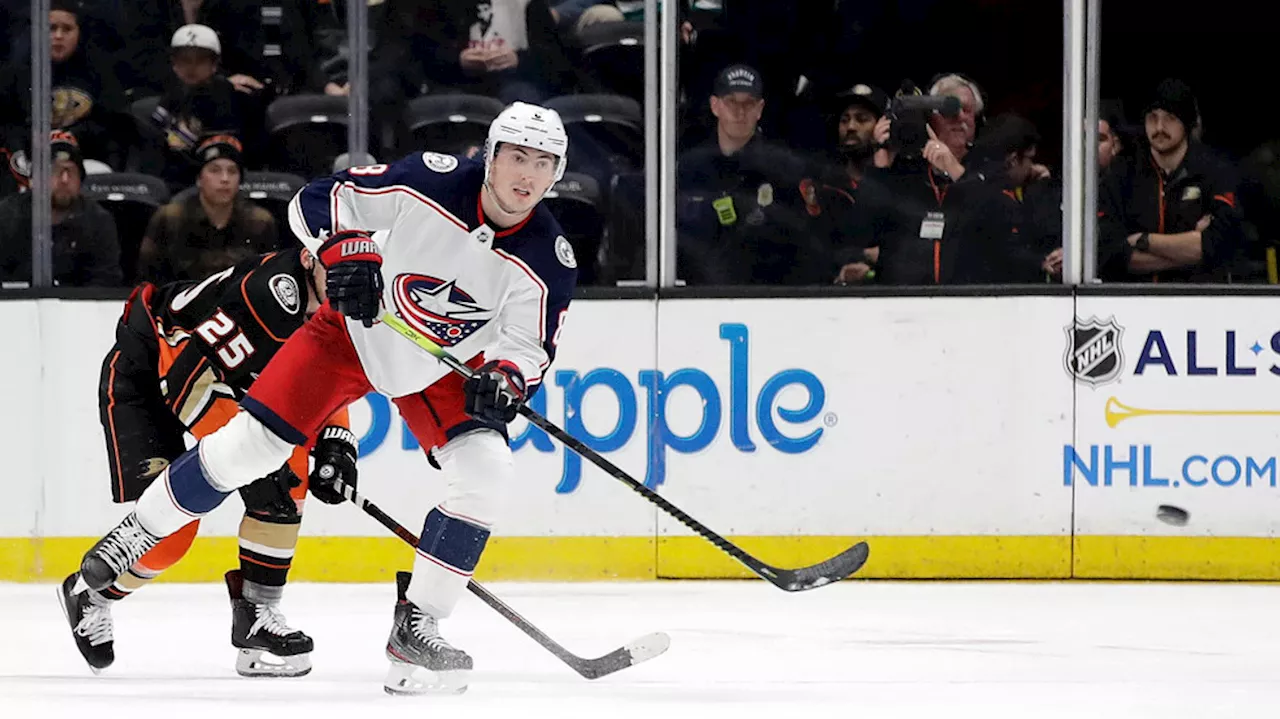 Blue Jackets place Zach Werenski on IR, call up top prospect Jiricek