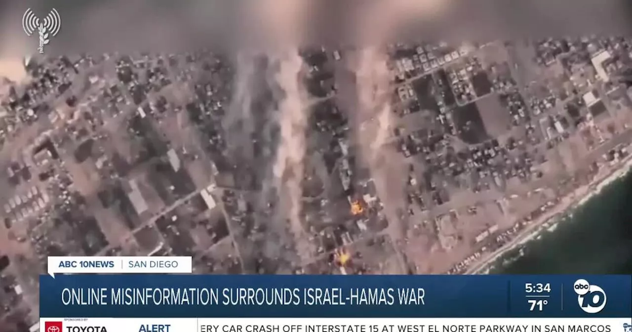 Misinformation online surrounds Israel-Hamas war