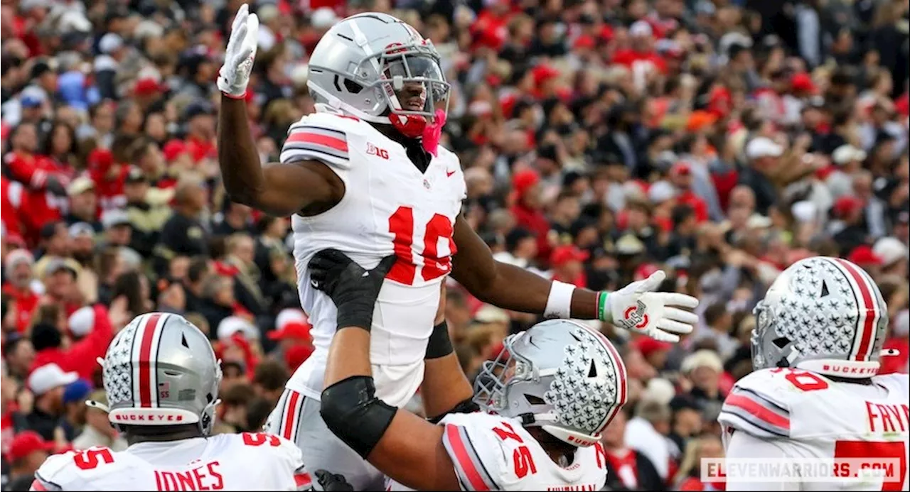 Ohio State Steamrolls Purdue, 41-7, to Finish First Half of Regular Season Unbeaten