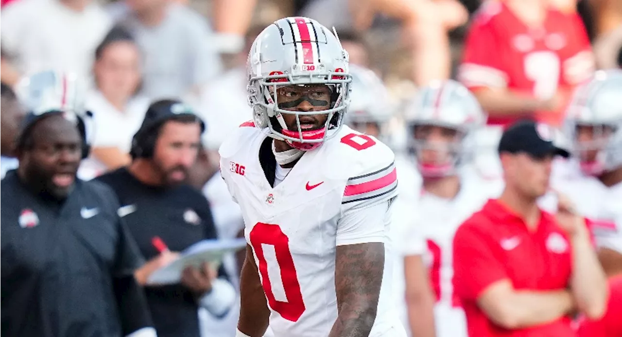 Xavier Johnson Makes First Career Start At Wide Receiver For Ohio State