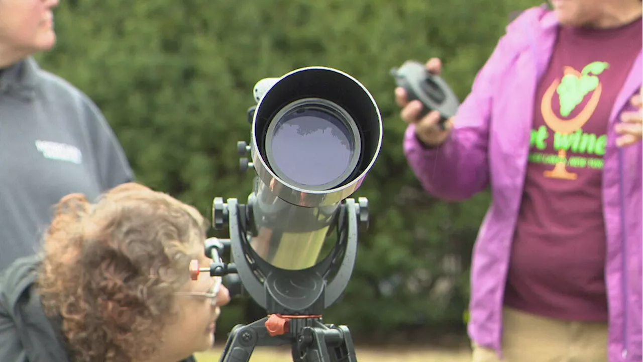 Rochester Museum and Science Center hosts partial eclipse viewing, gears up for total eclipse in April