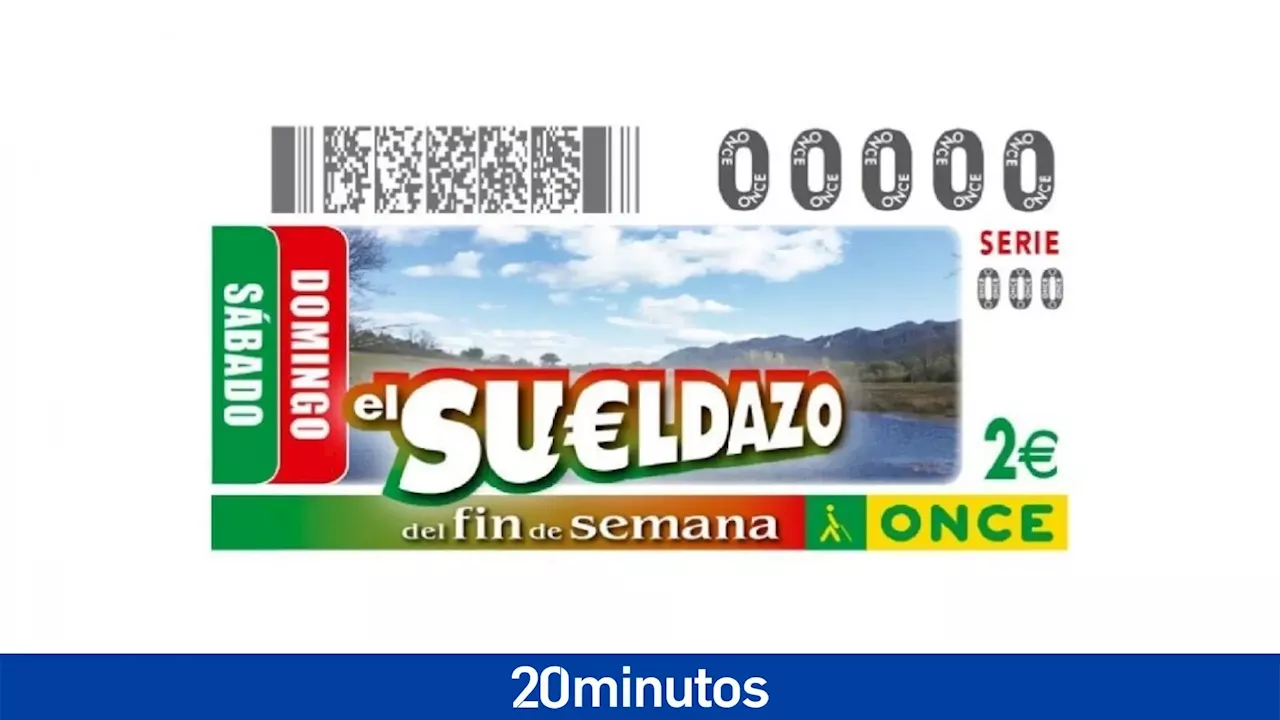 Comprobar Sueldazo ONCE: resultados de hoy, sábado 14 de octubre de 2023