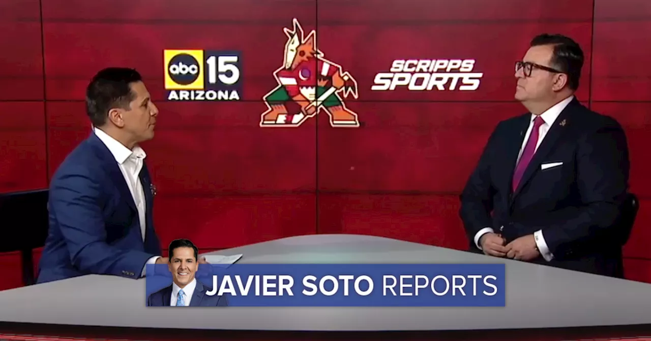 Coyotes President Xavier Gutierrez talks about being the only Hispanic CEO in professional sports