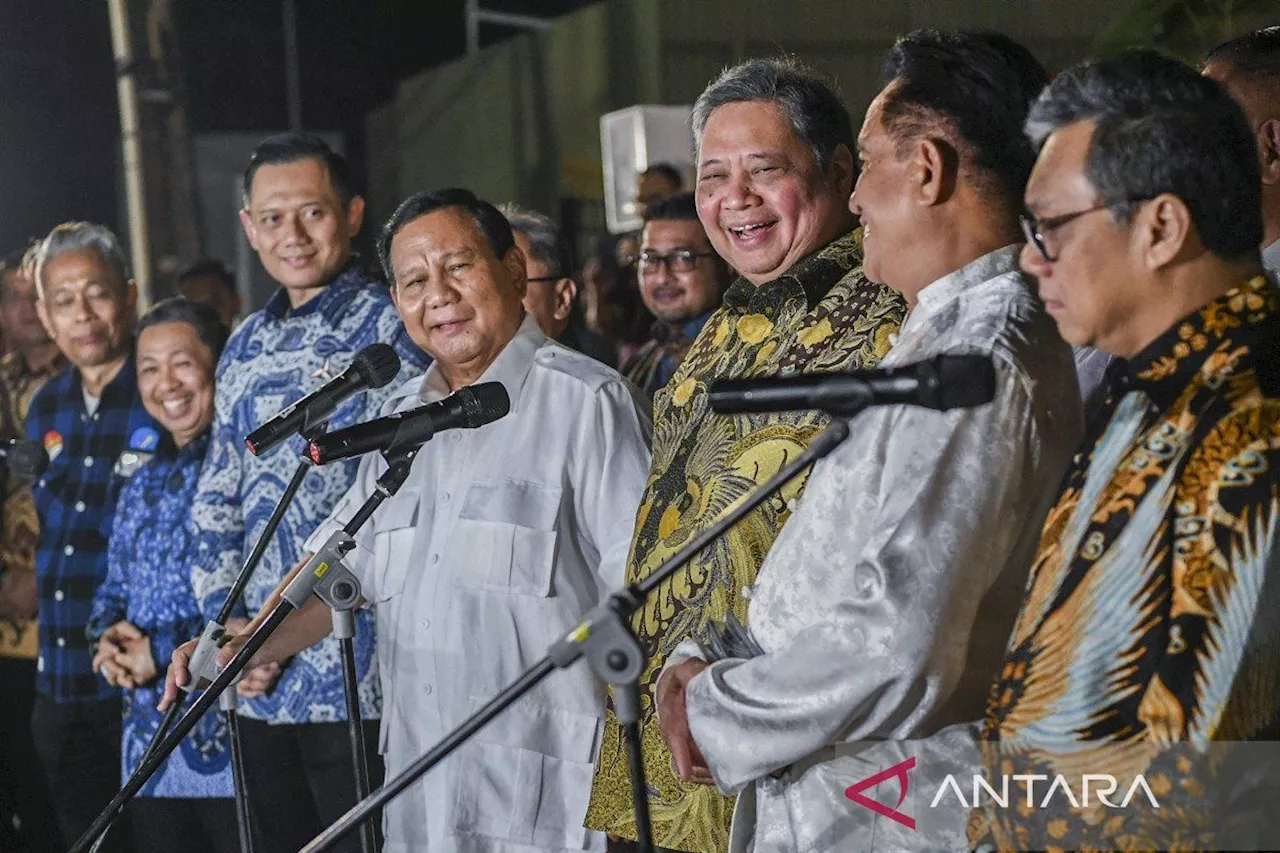 Koalisi Indonesia Maju sepakati nama cawapres pendamping Prabowo