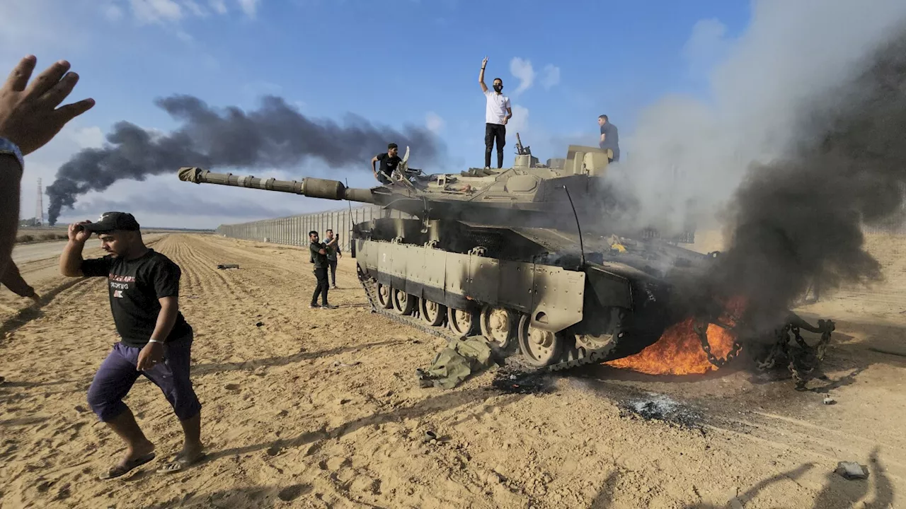 AP PHOTOS: A week of war brings grief to everyday Israelis and Palestinians alike